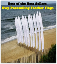 Title: Boating & Sailing: Best of the Best Sellers Bwp Parasailing Feather Flags (plume, quill, flight feather, tail feather, covert, featherweight, plumage, feathering , Feather, plume ), Author: Resounding Wind Publishing