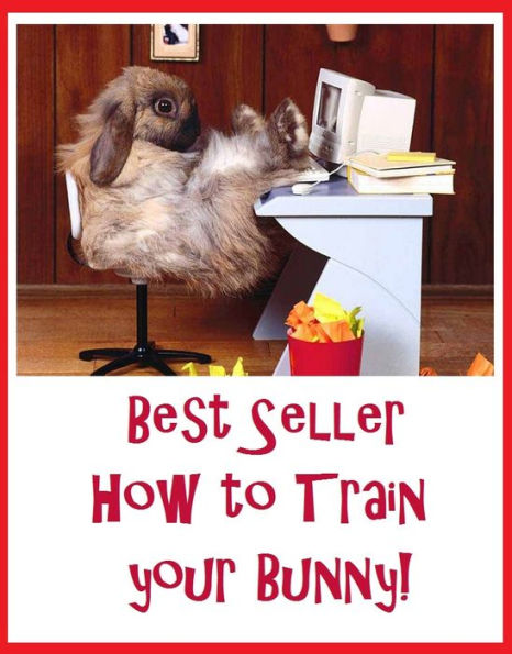 Best Seller How to Train your Bunny! ( Train, teach, coach, educate, instruct, guide, prepare, tutor, school, inform )