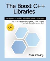 Title: The Boost C++ Libraries, Author: Boris Schäling