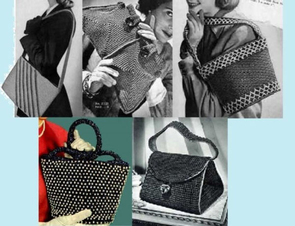 Totally Vintage Handbag or Purse Patterns for Crochet ~ Part Three