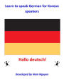 Learn to Speak German for Korean Speakers