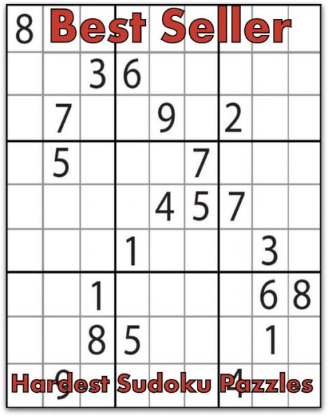 Best Sellers Hardest Sudoku Puzzles ( action, adventure, journey, battle, war, science fiction, rpg, amazing )