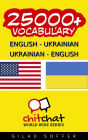 25000+ English - Ukrainian Ukrainian - English Vocabulary