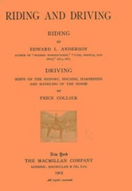 Title: Riding and Driving, Author: Edward Andersen