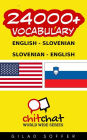 24000+ English - Slovenian Slovenian - English Vocabulary