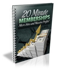 Title: 20 Minutes Memberships, Author: Shawonne Womack