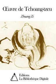 Title: uvre de Tchoang-tzeu, Author: Zhuang Zi