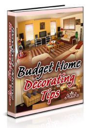 Title: Budget Home Decorating Tips - A Guide on Decorating Your Home on a Budget Hi fellow home decorator, Author: Joye Bridal