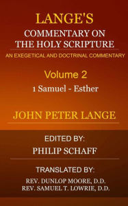 Title: Lange's Commentary, Volume 2, Author: Delmarva Publications