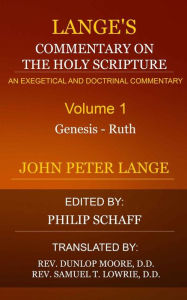 Title: Lange's Commentary, Volume 1, Author: Delmarva Publications