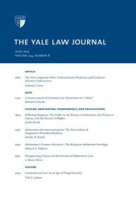 Title: Yale Law Journal: Volume 124, Number 8 - June 2015, Author: Yale Law Journal