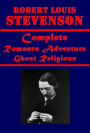 Robert Louis Stevenson 40- Treasure Island Strange Case of Dr. Jekyll and Mr. Hyde Kidnapped Black Arrow Art of Writing New Arabian Nights Essays Songs of Travel In the South Seas Catriona Master of Ballantrae wrong box Edinburgh Picturesque Notes Wrecker