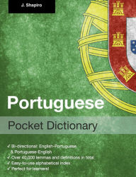 Title: Portuguese Pocket Dictionary, Author: John Shapiro