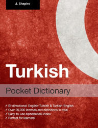 Title: Turkish Pocket Dictionary, Author: John Shapiro