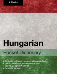 Title: Hungarian Pocket Dictionary, Author: John Shapiro