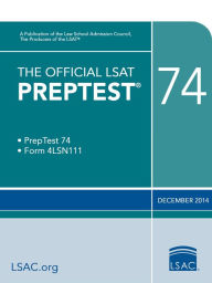 Title: The Official LSAT PrepTest 74, Author: Wendy Margolis