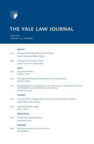 Title: Yale Law Journal: Volume 124, Number 7 - May 2015, Author: Yale Law Journal