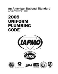 Title: IAPMO UPC (2009): Uniform Plumbing Code, Author: International Association of Plumbing and Mechanical Officials