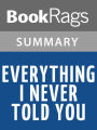 Everything I Never Told You by Celeste Ng l Summary & Study Guide