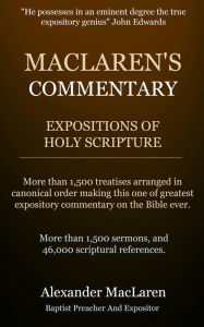 Title: Maclaren's Commentary, Author: Delmarva Publications
