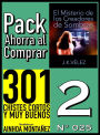 Pack Ahorra al Comprar 2 (N 025): 301 Chistes Cortos y Muy Buenos & El Misterio de los Creadores de Sombras