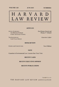 Title: Harvard Law Review: Volume 128, Number 8 - June 2015, Author: Harvard Law Review