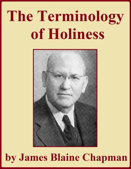 The Terminology of Holiness