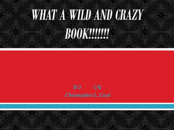 What a wild and crazy book!!!