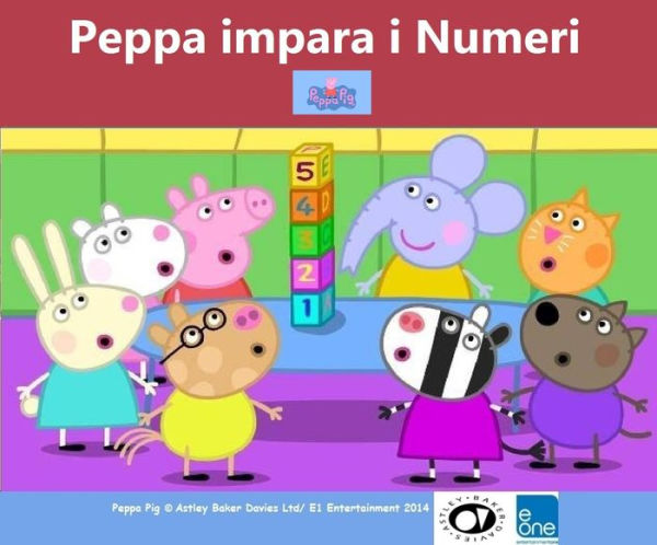 PEPPA IMPARA I NUMERI