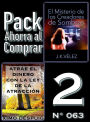 Pack Ahorra al Comprar 2 (N 063): Atrae el dinero con la ley de la atraccion & El Misterio de los Creadores de Sombras