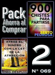 Title: Pack Ahorra al Comprar 2 (N 069): Atrae el dinero con la ley de la atraccion & 900 Chistes para partirse, Author: Ximo Despuig