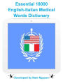Essential 18000 English-Italian Medical Words