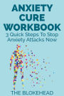 Anxiety Cure Workbook: 3 Quick Steps To Stop Anxiety Attacks Now