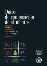 Title: Datos de composición de alimentos, Author: Food and Agriculture Organization of the United Nations