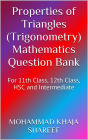 Properties of Triangles (Trigonometry) Mathematics Question Bank