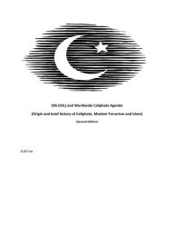 Title: ISIS (ISIL) and World-wide Caliphate Agenda (Origin and Brief history of Caliphate, Moslem Terrorism and Islam) Second Edition, Author: A Kh'an