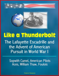 Title: Like a Thunderbolt: The Lafayette Escadrille and the Advent of American Pursuit in World War I - Sopwith Camel, American Pilots, Aces, William Thaw, Foulois, Author: Progressive Management