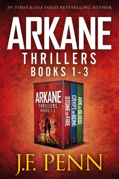 ARKANE Thriller Boxset 1: Stone of Fire, Crypt of Bone, Ark of Blood