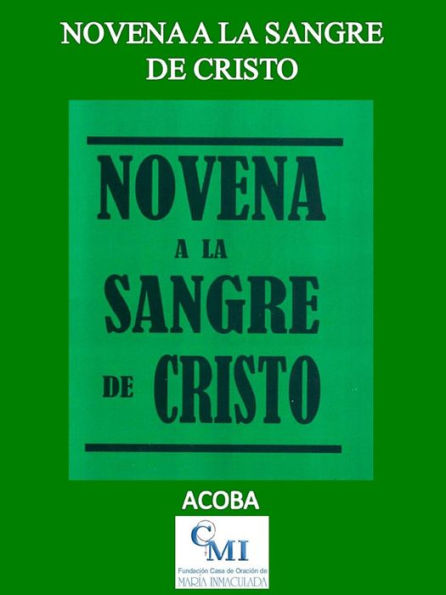 Novena a la Sangre de Cristo