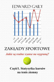 Title: Zaklady sportowe. Jakie sa realne szanse na wygrana? Czesc 1. Statystyka kursow na tenis ziemny, Author: Edward Gaily