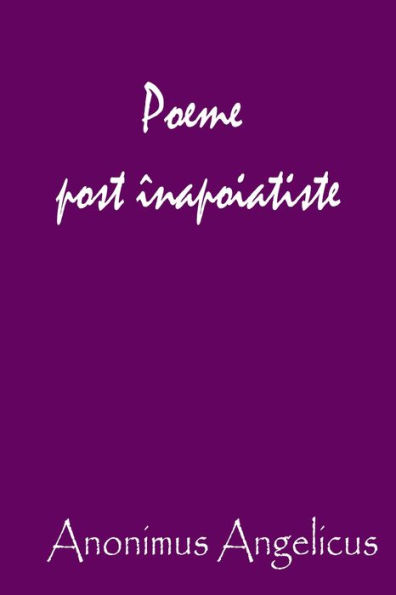 Poeme post înapoiatiste