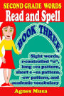 Second Grade Words Read And Spell Book three