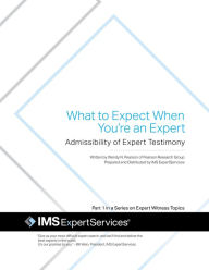 Title: Admissibility of Expert Witness Testimony, Author: IMS ExpertServices