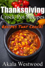 Thanksgiving Crock Pot Recipes