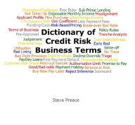 Title: Dictionary of Credit Risk Business Terms, Author: Steve Preece