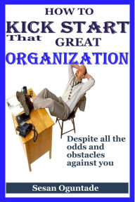 Title: How to Kick Start That Great Organisation Despite All the Odds and Obstacles Against You, Author: Sesan Oguntade