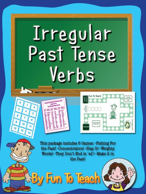 Irregular Past Tense Verb Game: Cut and Play! by FUN TO TEACH LLC ...