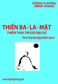 Title: Thien Ba: la - mat., Author: Dong A Sang