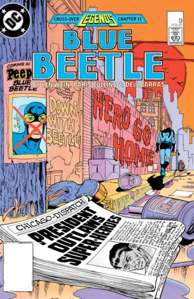 Blue Beetle (1986-) #9