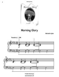 Title: Morning Glory, Author: Michelle Ayler